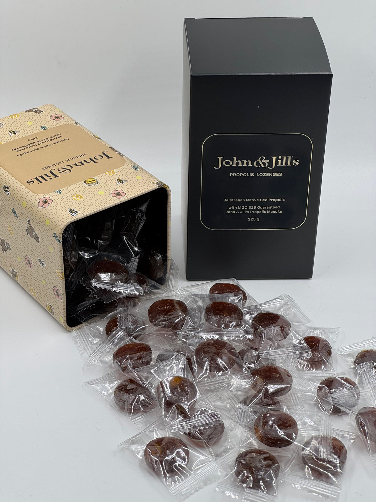 John & Jill's Manuka Lozenges with Native Bee Propolis
