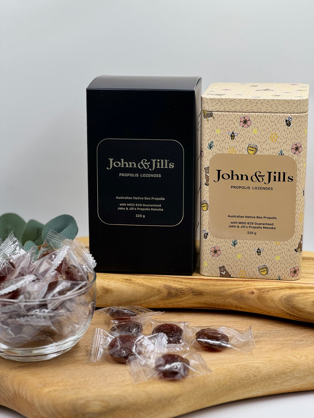 John & Jill's Manuka Lozenges with Native Bee Propolis