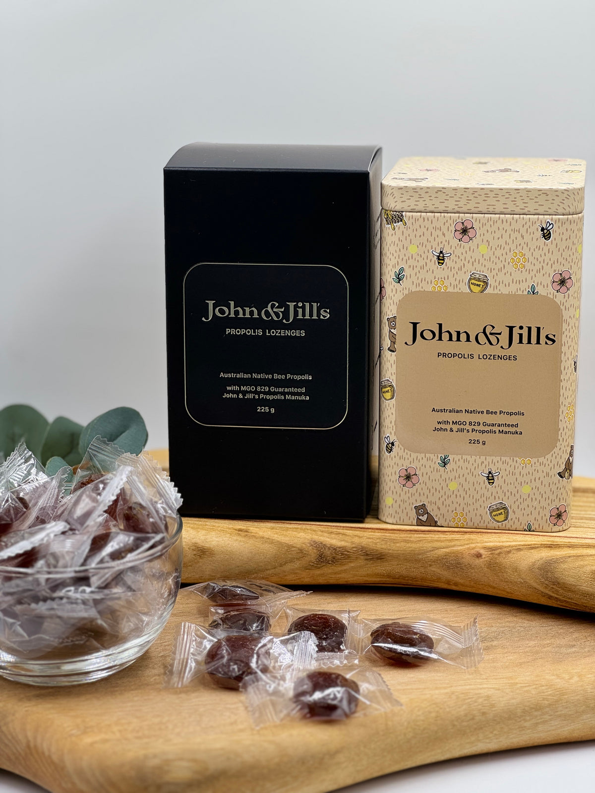 John & Jill's Manuka Lozenges with Native Bee Propolis